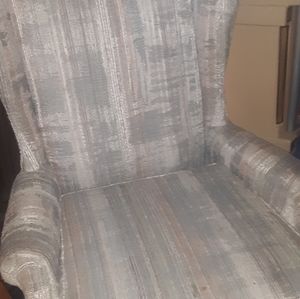 Vintage wingback chair